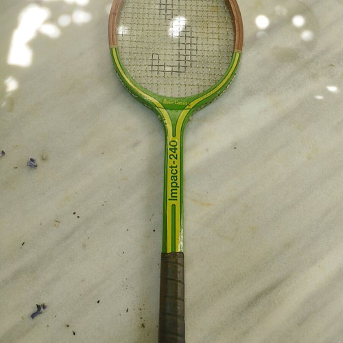 Spalding vintage tennis racket used from the 70s