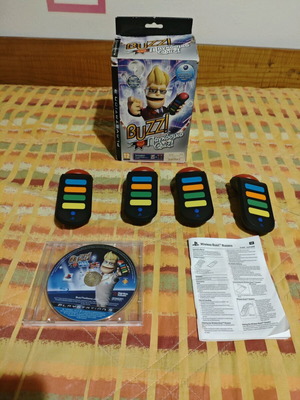 Buzz World Quiz Playstation 3 used with box and instructions