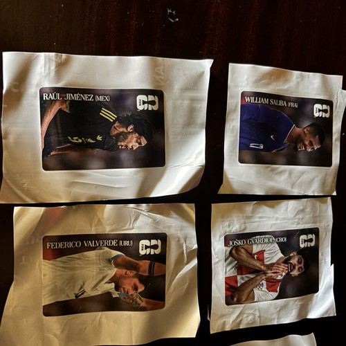 Coca-Cola x Panini FIFA World Cup 2026 promotional stickers set of 8 new