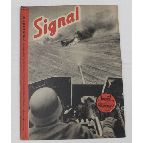 German Army magazine Signal 1941 used, issue 16