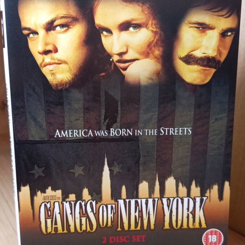 Gangs of New York DVD with English subtitles