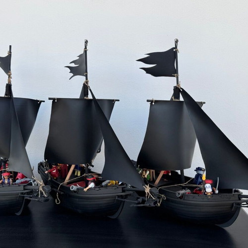 Πειρατικά Καράβια Playmobil Μαύρη Έκδοση Καινούργια
