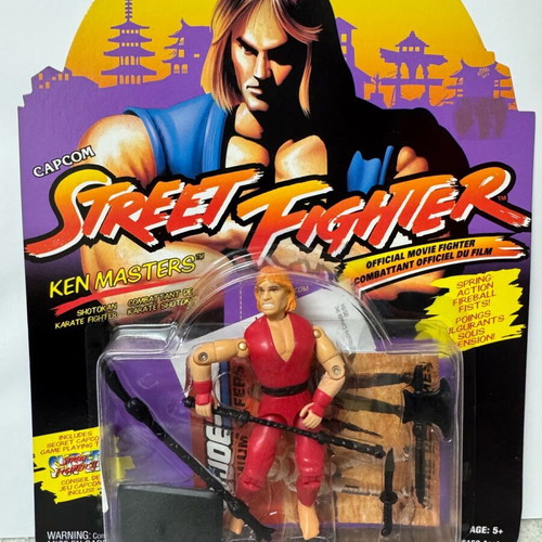 GI Joe Ken Masters Street Fighter action figure new