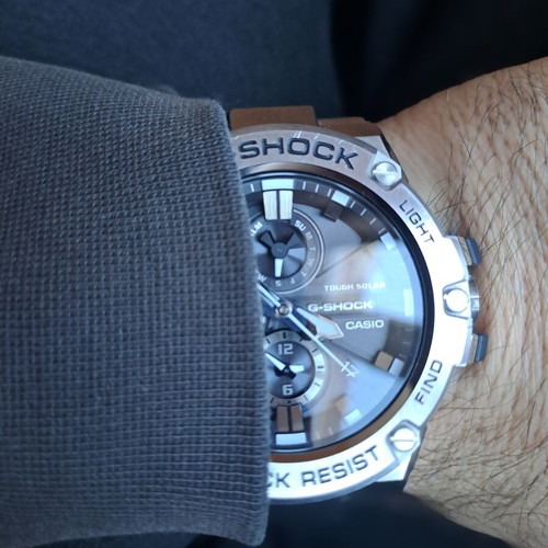 Casio G-Shock GST watch like new, men's, gray