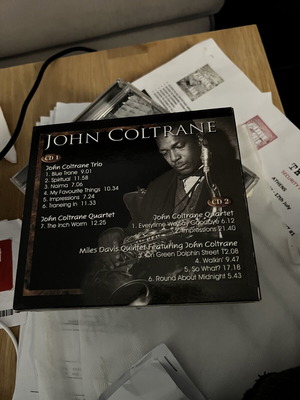 John Coltrane double CD like new, jazz