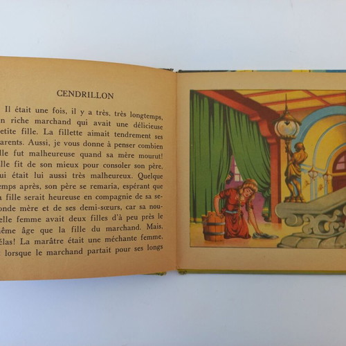 Cinderella used, old French edition 1955