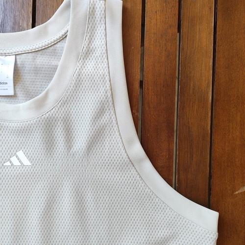 Adidas Legends Basketball Tank Top size L like new, off-white