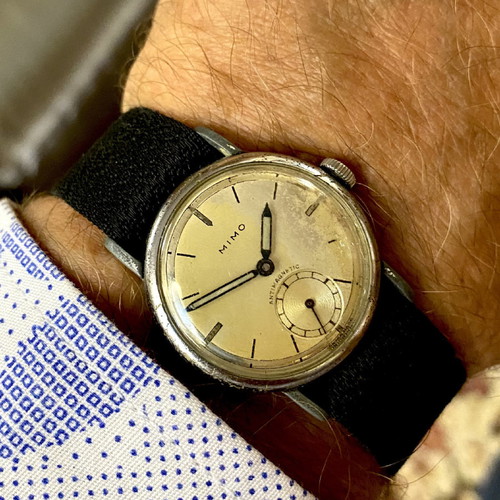MIMO military vintage 1942 watch with luminous hands