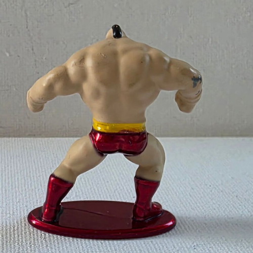Zangief Street Fighter Nano Metalfigs metal miniature 4cm