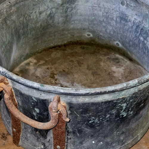 Cauldron used, needs polishing
