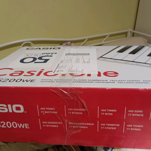 Casio CT-S200WE ηλεκτρικό αρμόνιο-πιάνο με βάση αχρησιμοποίητο