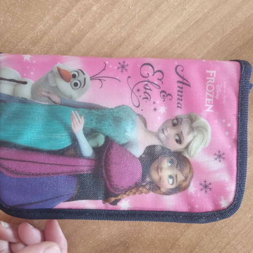 Frozen pencil case used, large school