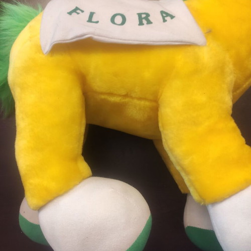 Flora collectible plush donkey like new