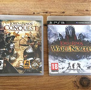 Lord Of The Rings: War In The North + Lord Of The Rings Conquest - SONY PS3
