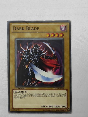 Yu-Gi-Oh! Dark Blade card used