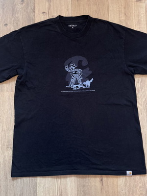 Carhartt WIP Lucky Painter Graphic T-Shirt Black Size XL used