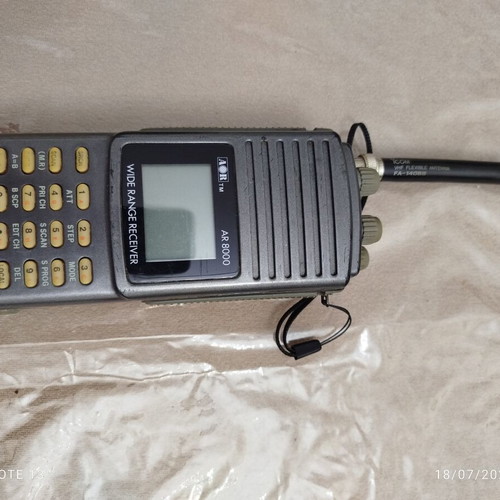 AOR 8000 Radio Scanner used, SSB AM FM 100kHz-1.9GHz