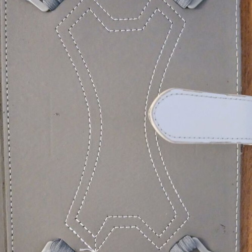 Tablet case used, white