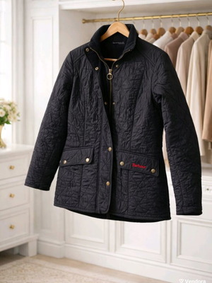 Barbour Polarquilt ladies jacket like new, size L, black