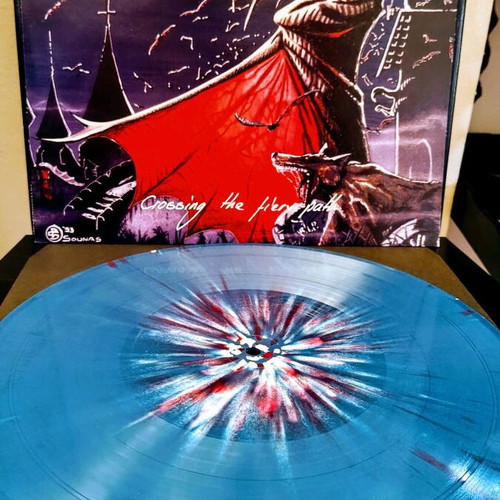 Necromantia Crossing the fiery path test press vinyl like new