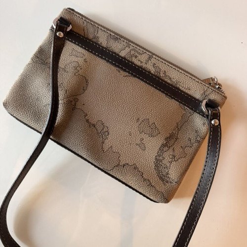 Alviero Martini 1a Classe crossbody bag like new, black and green leather