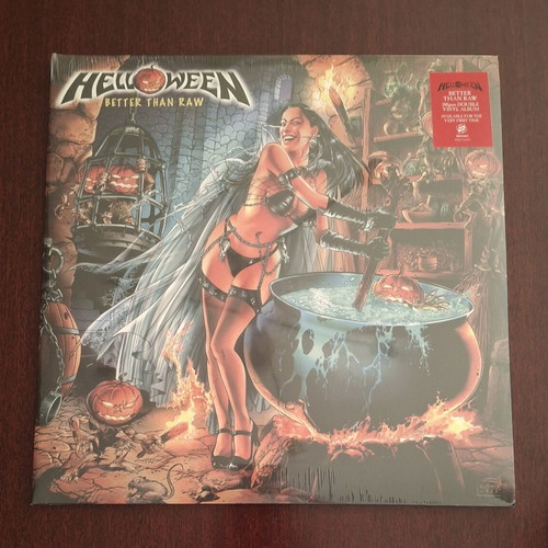 Helloween Better Than Raw 2LP 180g vinyl album, sealed