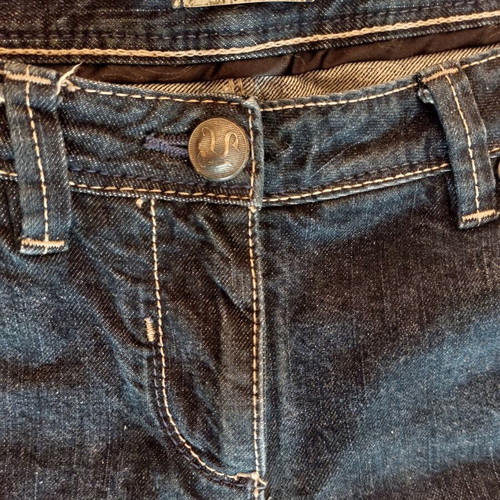 Staff Jean size 32 like new, mid-rise, blue