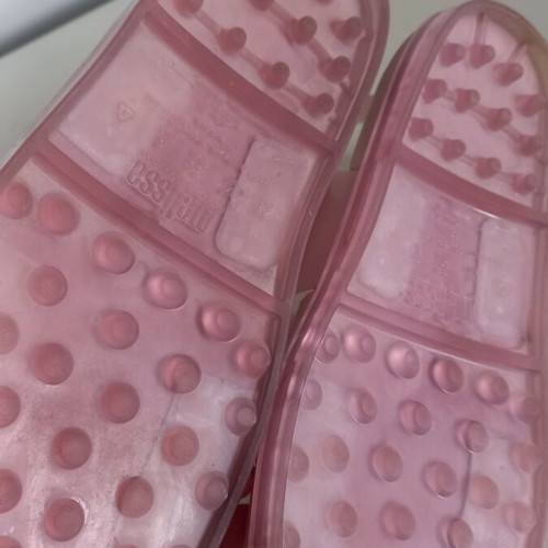 Melissa anatomical sandals size 37, salmon color, like new