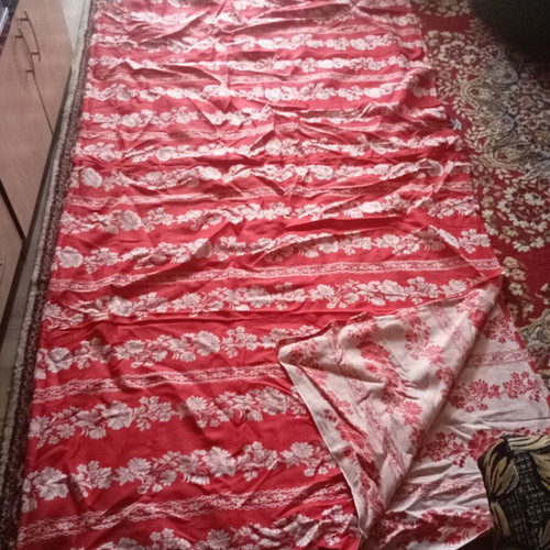 Retro Jacquard Fabric used, double-sided floral cotton 60s 70s