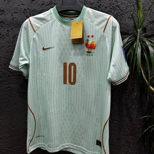 France Football Jersey like new, mint color, official replica