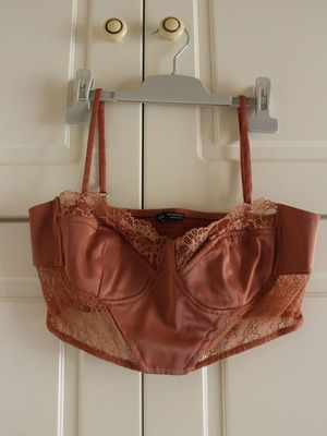 Bralette Bershka new, size M, pink
