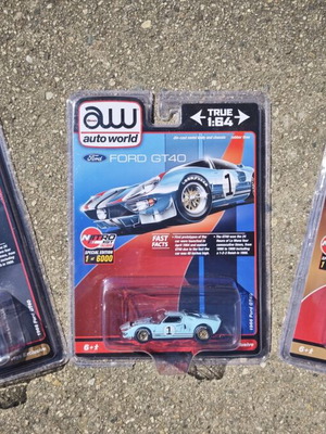 Ford GT40 Auto World 1/64 new, sealed collectible