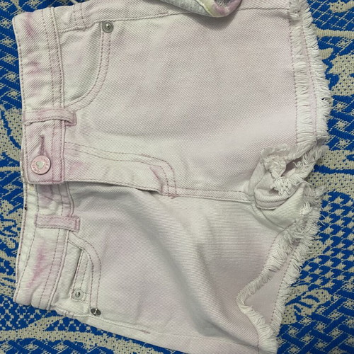 Miss Evita shorts set of 2 with pink gift, like new, age 4
