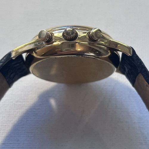 Louis Jacot Poljot Vintage Wristwatch used, 33mm, gold color