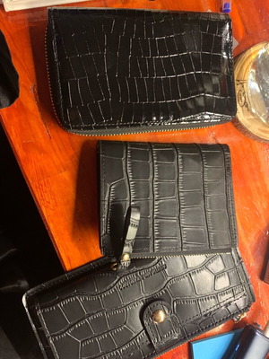 Wallets new, set of 3, ideal for gift
