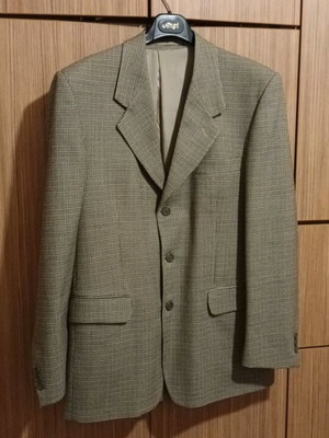 Giangiacomo jacket used, wool, Italian style, checkered, size 50