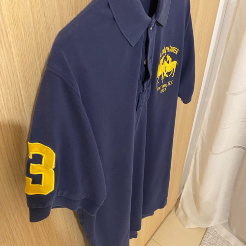 Ralph Lauren men's polo shirt like new, size S, blue