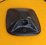 Motorcycle mirror used, without mount