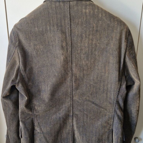 Bitsiani men's jacket like new, size 50, gray and beige