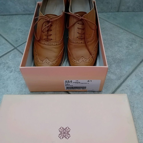 Women’s Oxford Tsakiris Mallas used, brown, size 41