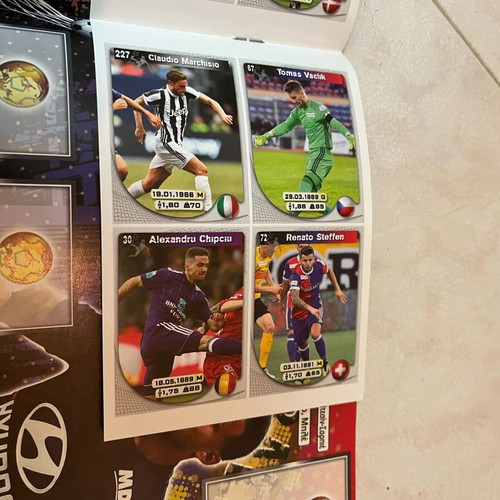 Golden Shop Europe's Champions 2017-2018 Sticker Album new