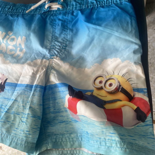 H&M Minions boys' swim shorts used, size 122-128 cm