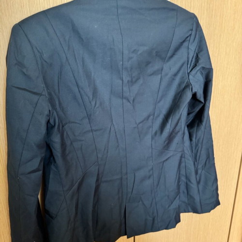 Bershka blazer blue like new, fitted