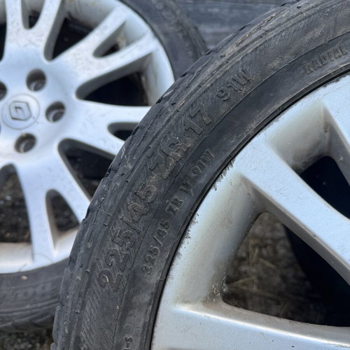17-inch rims, used