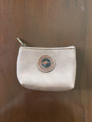 Kangaroo Australia vintage coin pouch