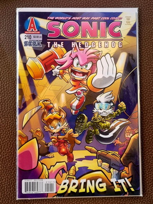Sonic The Hedgehog Comic Book τεύχος 210 καινούργιο