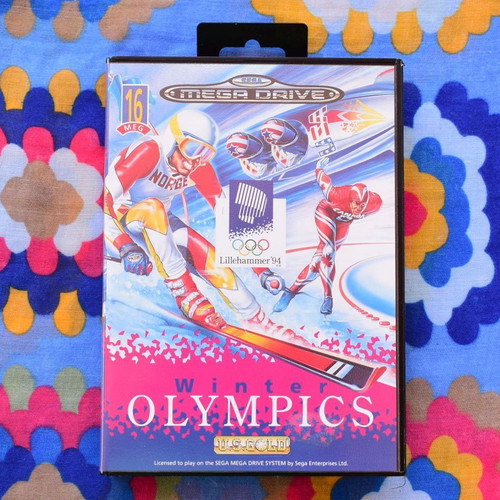 Winter Olympics: Lillehammer '94 Sega Mega Drive game mint condition