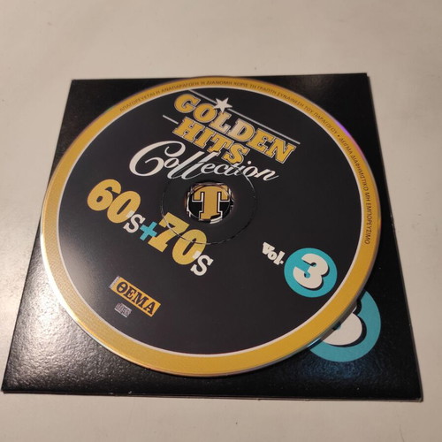 60s + 70s Golden Hits Collection Vol. 3 CD like new, rock