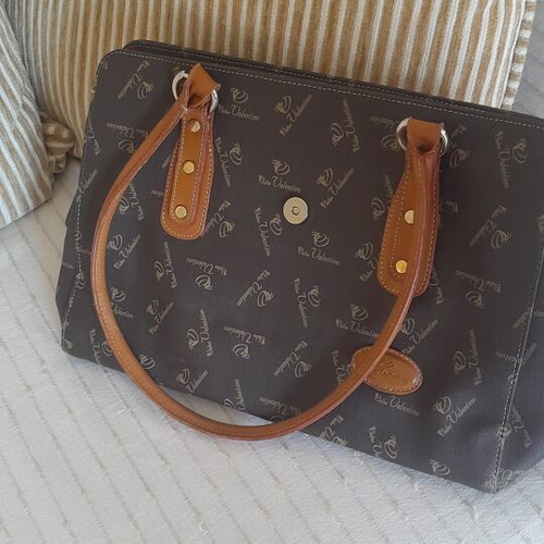 Valentino leather shoulder bag
