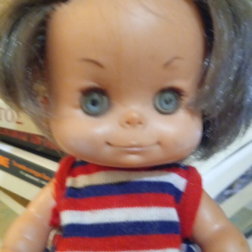El Greco doll used, missing one sock